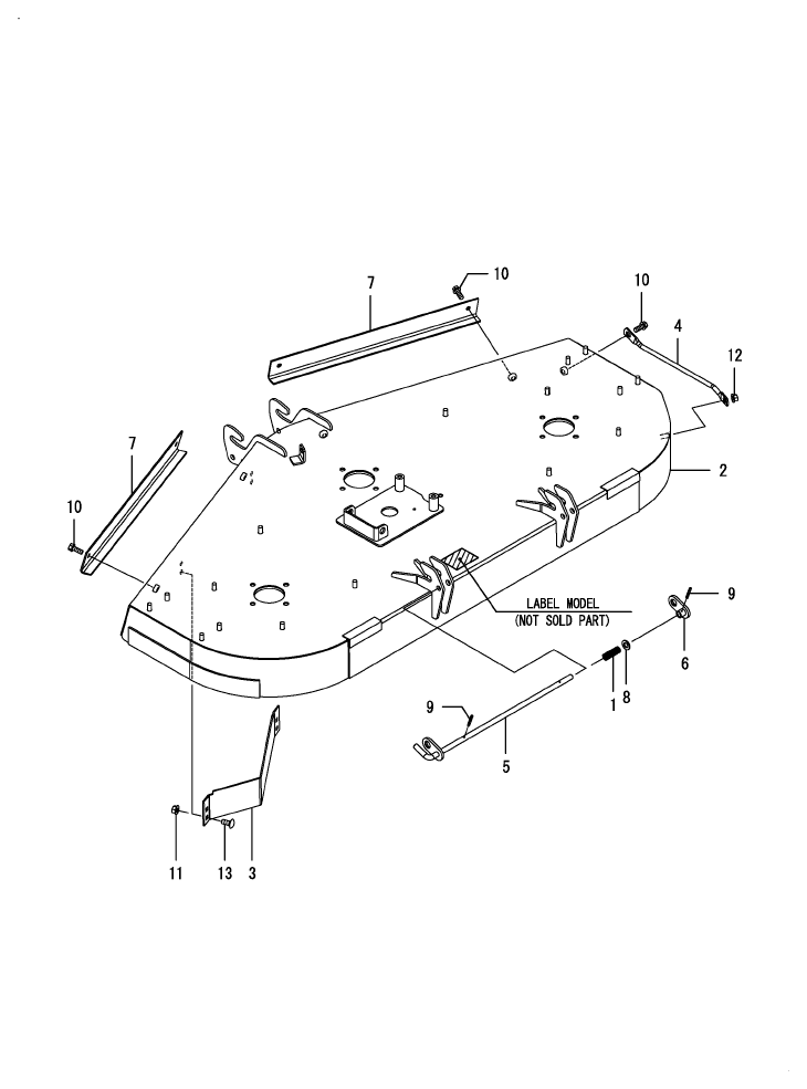 M60F DECK — BRIM:PARTS_YANMAR